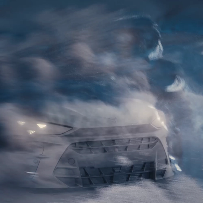 Vue avant du Cupra Terramar hybride rechargeable